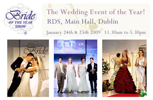 BRIDE OF THE YEAR SHOW DUBLIN RDS